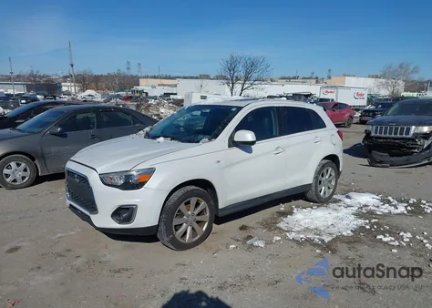 2015 Mitsubishi Outlander Sport Es from USA, damaged, VIN 4A4AR3AW3FE043072